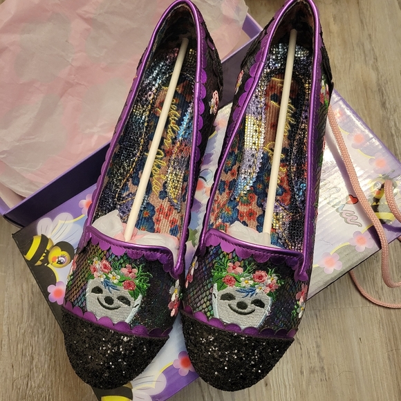 Irregular choice shoes EU41 - US 10- slow much love - Picture 1 of 11